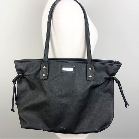 MARC FISHER | Black Tote Shoulder Bag - Picture 1 of 8